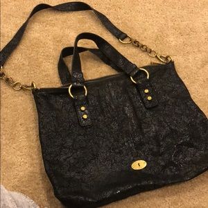 Vintage Fossil Large crossbody bag